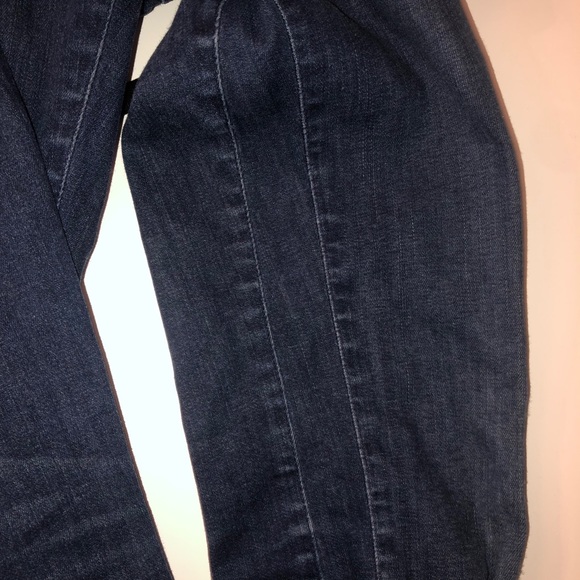 3x1 High Rise Dark Wash Skinny Jeans - Picture 3 of 3
